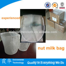 Top sell food grade 200micron mesh nut milk bag